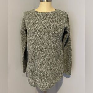 Fat Face Women's Heathered Green Crew Neck Sweater Size 2 EUC